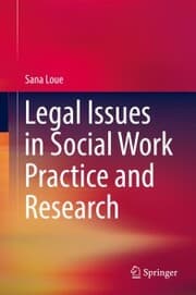 Cover von Legal Issues in Social Work Practice and Research
