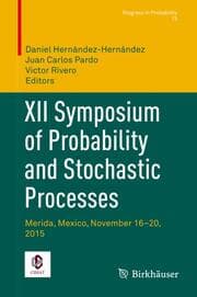 Cover von XII Symposium of Probability and Stochastic Processes
