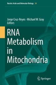 Cover von RNA Metabolism in Mitochondria