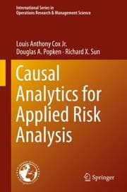 Cover von Causal Analytics for Applied Risk Analysis