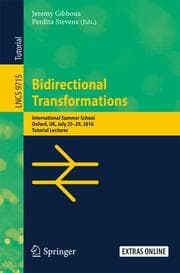Cover von Bidirectional Transformations
