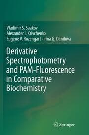 Cover von Derivative Spectrophotometry and PAM-Fluorescence in Comparative Biochemistry