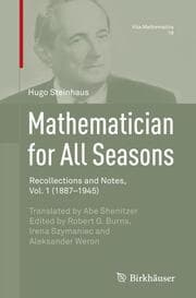 Cover von Mathematician for All Seasons