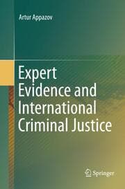 Cover von Expert Evidence and International Criminal Justice