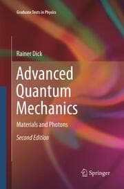 Cover von Advanced Quantum Mechanics