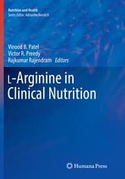 Cover von L-Arginine in Clinical Nutrition