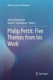 Cover von Philip Pettit: Five Themes from his Work
