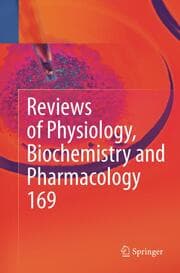 Cover von Reviews of Physiology, Biochemistry and Pharmacology Vol. 169