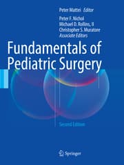 Cover von Fundamentals of Pediatric Surgery