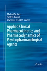 Cover von Applied Clinical Pharmacokinetics and Pharmacodynamics of Psychopharmacological Agents