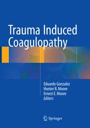 Cover von Trauma Induced Coagulopathy