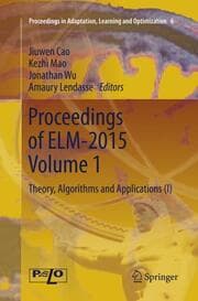 Cover von Proceedings of ELM-2015 Volume 1