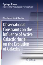 Cover von Observational Constraints on the Influence of Active Galactic Nuclei on the Evolution of Galaxies
