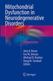 Cover von Mitochondrial Dysfunction in Neurodegenerative Disorders