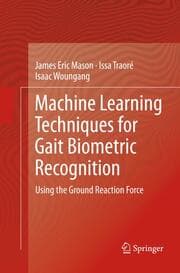 Cover von Machine Learning Techniques for Gait Biometric Recognition