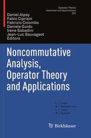 Cover von Noncommutative Analysis, Operator Theory and Applications