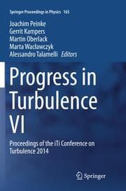 Cover von Progress in Turbulence VI
