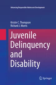Cover von Juvenile Delinquency and Disability