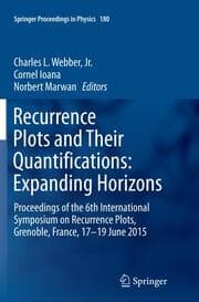 Cover von Recurrence Plots and Their Quantifications: Expanding Horizons