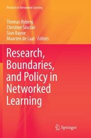 Cover von Research, Boundaries, and Policy in Networked Learning