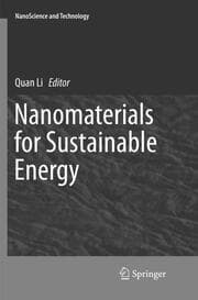 Cover von Nanomaterials for Sustainable Energy