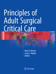 Cover von Principles of Adult Surgical Critical Care
