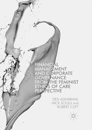 Cover von Financial Management and Corporate Governance from the Feminist Ethics of Care Perspective
