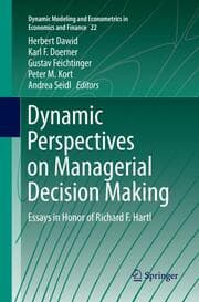 Cover von Dynamic Perspectives on Managerial Decision Making