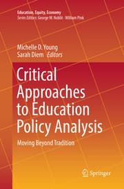 Cover von Critical Approaches to Education Policy Analysis