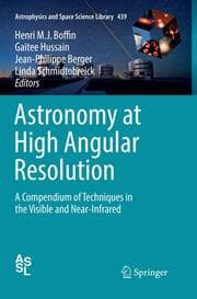 Cover von Astronomy at High Angular Resolution