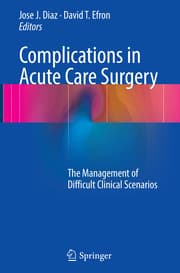 Cover von Complications in Acute Care Surgery