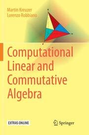 Cover von Computational Linear and Commutative Algebra