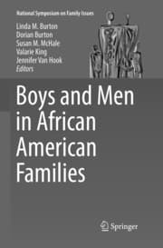 Cover von Boys and Men in African American Families