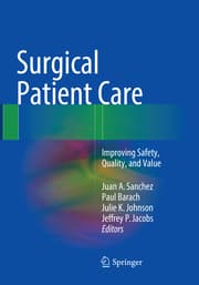 Cover von Surgical Patient Care