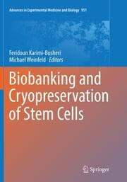 Cover von Biobanking and Cryopreservation of Stem Cells