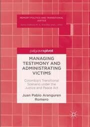 Cover von Managing Testimony and Administrating Victims