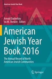 Cover von American Jewish Year Book 2016