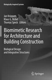 Cover von Biomimetic Research for Architecture and Building Construction
