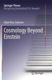 Cover von Cosmology Beyond Einstein