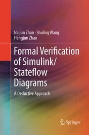 Cover von Formal Verification of Simulink/Stateflow Diagrams