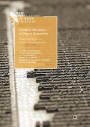 Cover von Scholarly Adventures in Digital Humanities