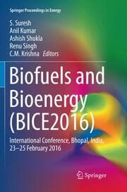 Cover von Biofuels and Bioenergy (BICE2016)