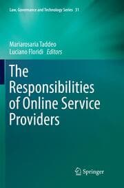 Cover von The Responsibilities of Online Service Providers