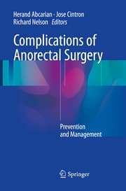 Cover von Complications of Anorectal Surgery
