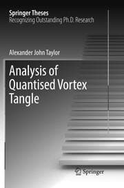 Cover von Analysis of Quantised Vortex Tangle