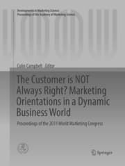 Cover von The Customer is NOT Always Right? Marketing Orientations in a Dynamic Business World