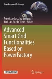 Cover von Advanced Smart Grid Functionalities Based on PowerFactory