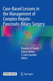 Cover von Case-Based Lessons in the Management of Complex Hepato-Pancreato-Biliary Surgery