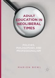 Cover von Adult Education in Neoliberal Times