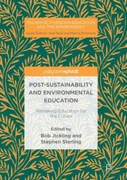 Cover von Post-Sustainability and Environmental Education